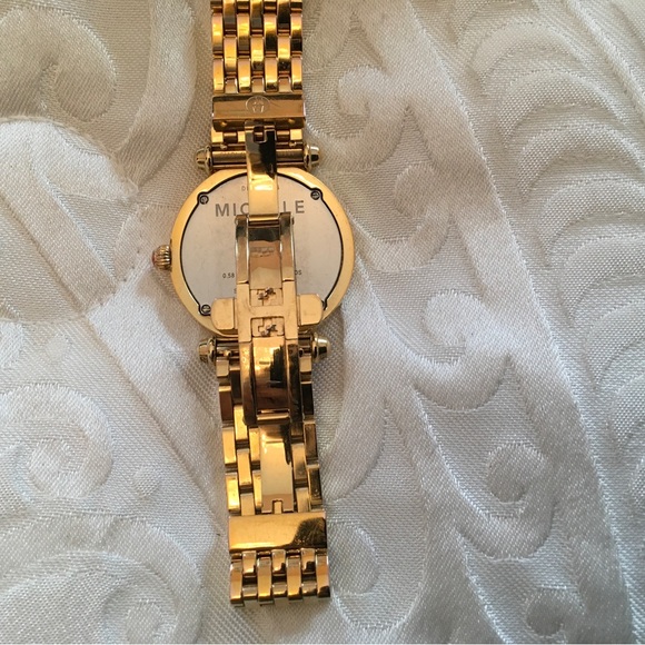 Michele Caber Gold and Diamond Women's Watch . Rare hard to find! - Picture 6 of 11